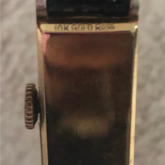 10k yellow gold & diamond RIVERA Ladies’ Wristwatch - Picture 3 of 4